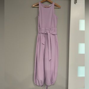 lavender jumpsuit set